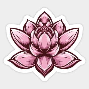 Lotus Sticker